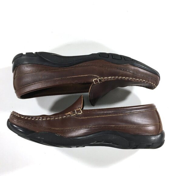 Allen Edmonds Boulder Slip On Driving Moccasins Mens Size 10 D Brown Leather main image 8